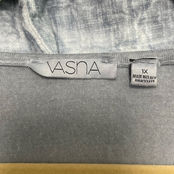 VASNA made in Italy Layered Eyelet Embroidered Tank Dress size 1X - Picture 7 of 9